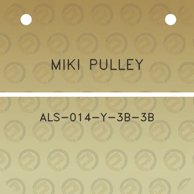 miki-pulley-als-014-y-3b-3b