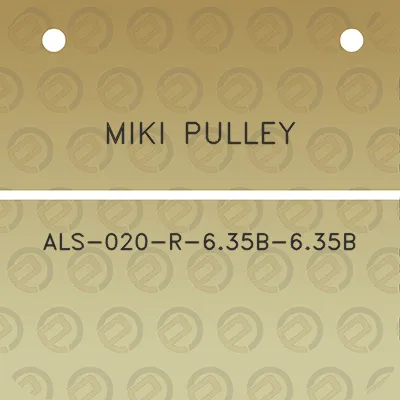 miki-pulley-als-020-r-635b-635b