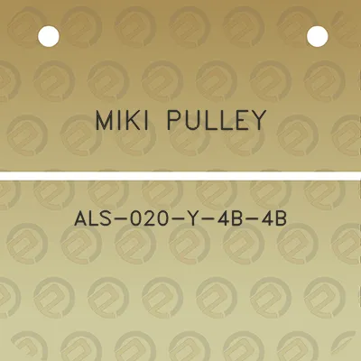 miki-pulley-als-020-y-4b-4b