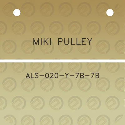 miki-pulley-als-020-y-7b-7b