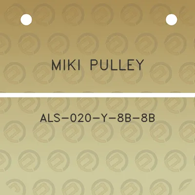 miki-pulley-als-020-y-8b-8b