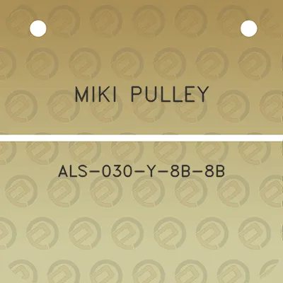 miki-pulley-als-030-y-8b-8b