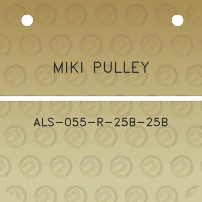 miki-pulley-als-055-r-25b-25b