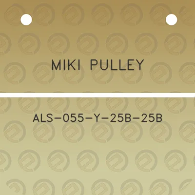 miki-pulley-als-055-y-25b-25b