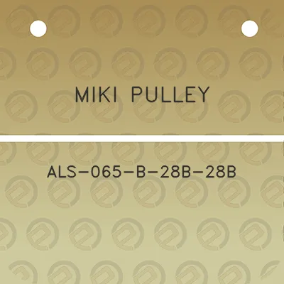 miki-pulley-als-065-b-28b-28b