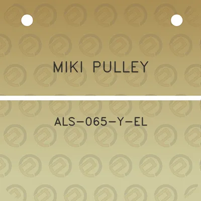 miki-pulley-als-065-y-el