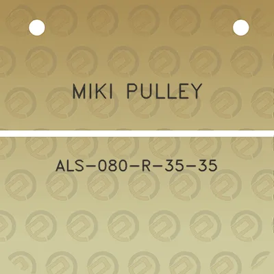 miki-pulley-als-080-r-35-35