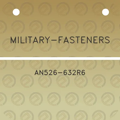 military-fasteners-an526-632r6