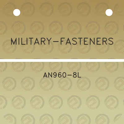 military-fasteners-an960-8l