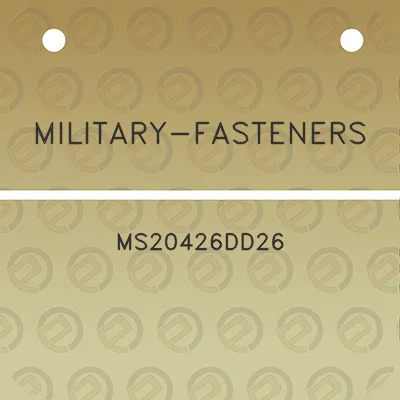 military-fasteners-ms20426dd26