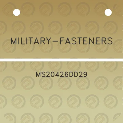 military-fasteners-ms20426dd29