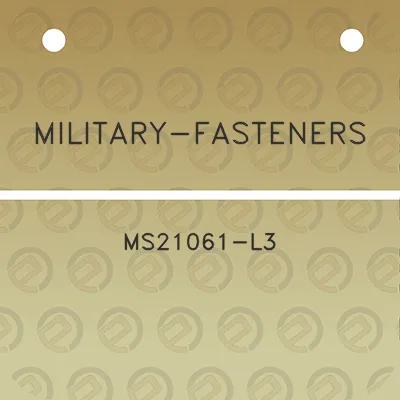 military-fasteners-ms21061-l3