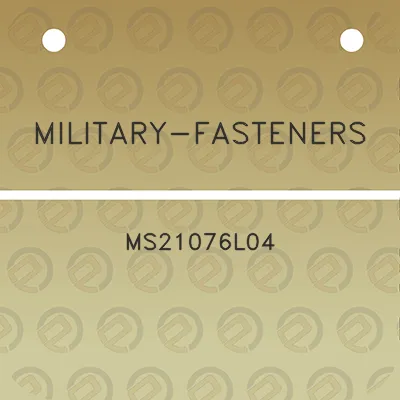 military-fasteners-ms21076l04