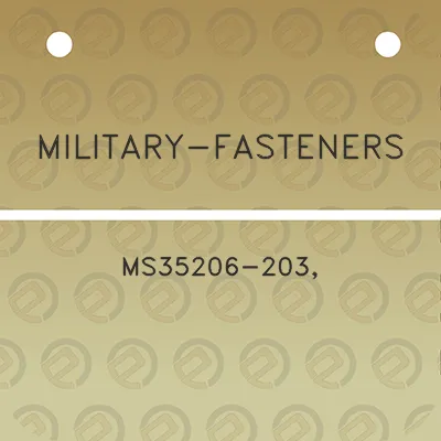 military-fasteners-ms35206-203