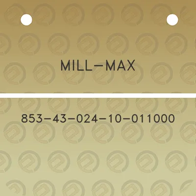 mill-max-853-43-024-10-011000