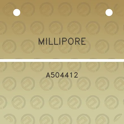 millipore-a504412