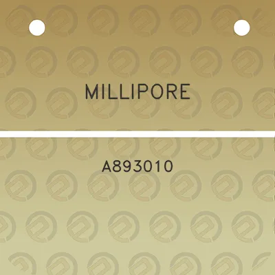 millipore-a893010