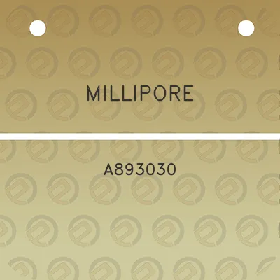 millipore-a893030