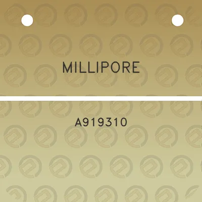 millipore-a919310