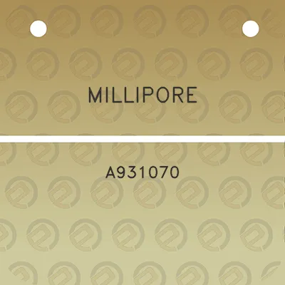 millipore-a931070