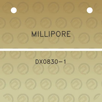 millipore-dx0830-1