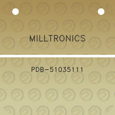 milltronics-pdb-51035111