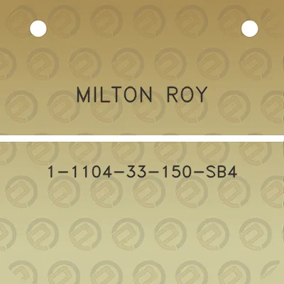 milton-roy-1-1104-33-150-sb4