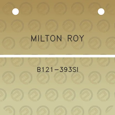 milton-roy-b121-393si