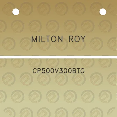 milton-roy-cp500v300btg