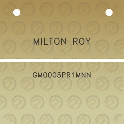 milton-roy-gm0005pr1mnn