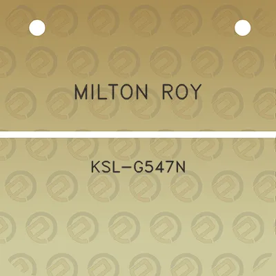 milton-roy-ksl-g547n