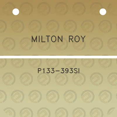 milton-roy-p133-393si