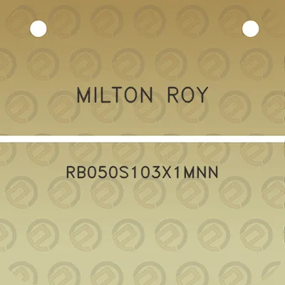 milton-roy-rb050s103x1mnn