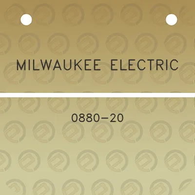 milwaukee-electric-0880-20