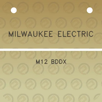 milwaukee-electric-m12-bddx