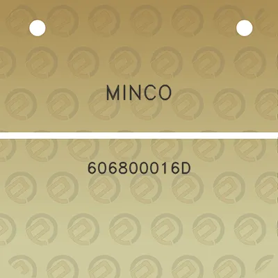 minco-606800016d