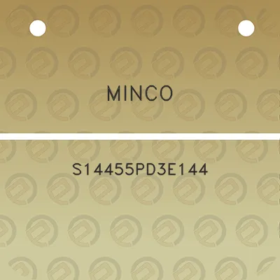 minco-s14455pd3e144