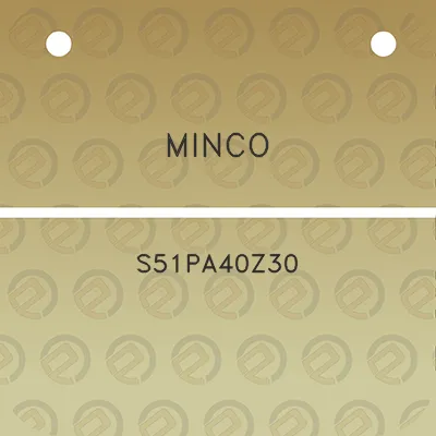 minco-s51pa40z30