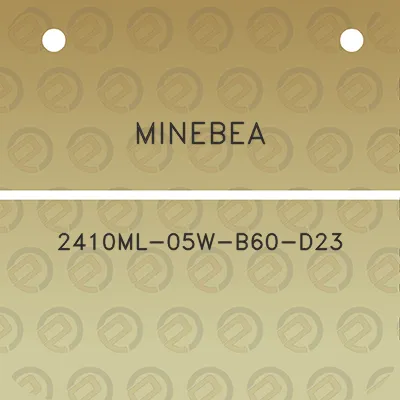 minebea-2410ml-05w-b60-d23