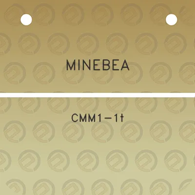 minebea-cmm1-1t