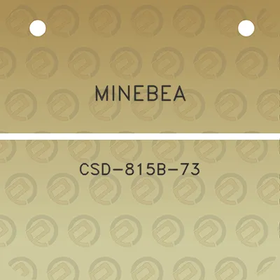 minebea-csd-815b-73