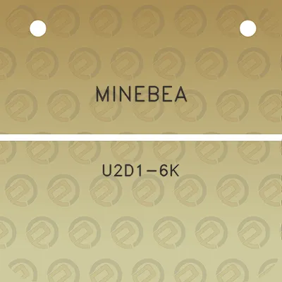 minebea-u2d1-6k