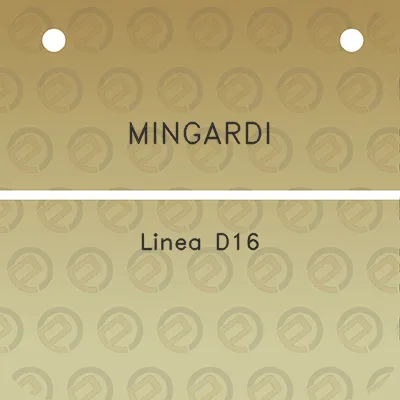 mingardi-linea-d16