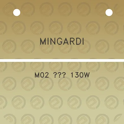 mingardi-m02-130w