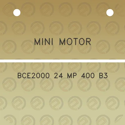 mini-motor-bce2000-24-mp-400-b3