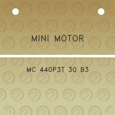 mini-motor-mc-440p3t-30-b3