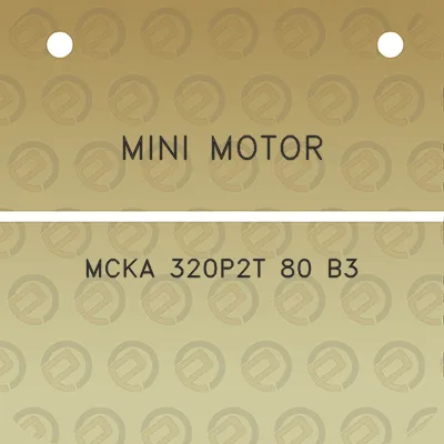 mini-motor-mcka-320p2t-80-b3