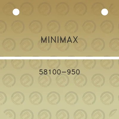 minimax-58100-950