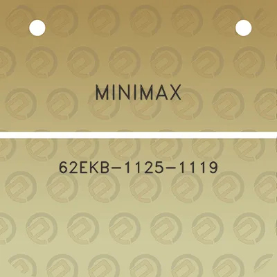 minimax-62ekb-1125-1119