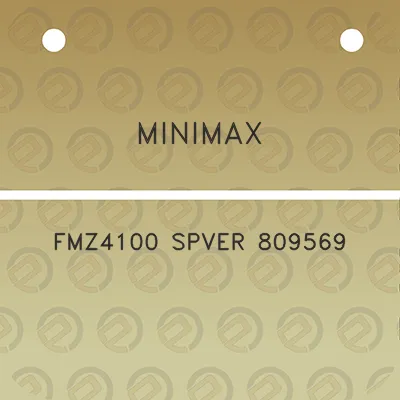 minimax-fmz4100-spver-809569